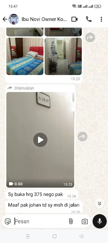Dijual Apartemen type studio fff