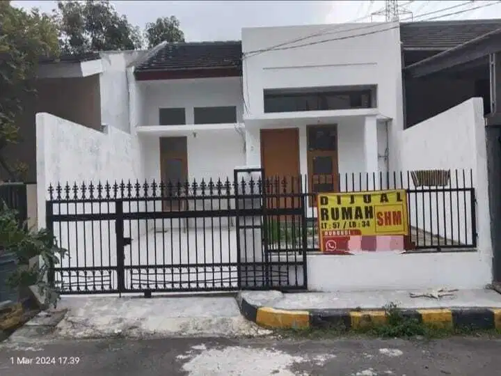 Rumah Baru 1 Lantai dalam cluster di Cikunir Bekasi