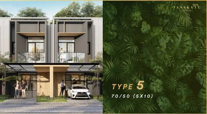 JUAL CLUSTER TANAKAYU TYPE 5