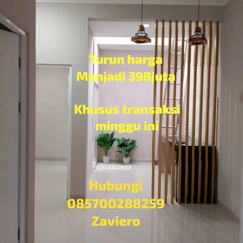 Dijual rumah dekat stasiun parung panjang murah 2 kamar