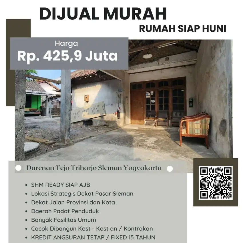 jual tanah murah bonus rumah