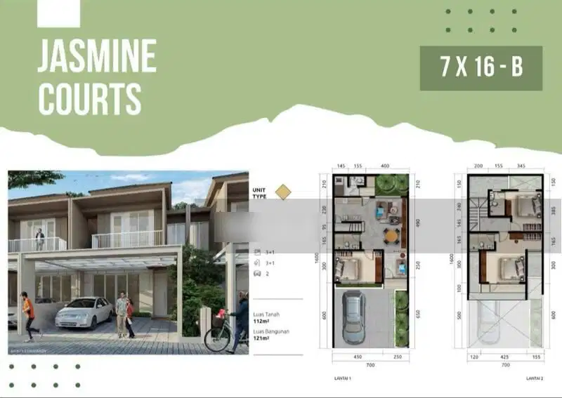 Dijual Rumah Primary 5 menit ke Galaxy Mall