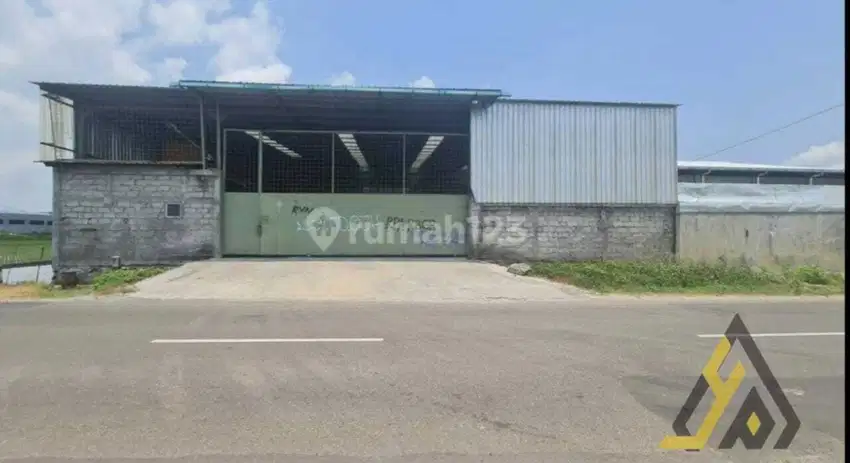 aset gudang industri lokasi Bendosari Sukoharjo luas 2569m BU!