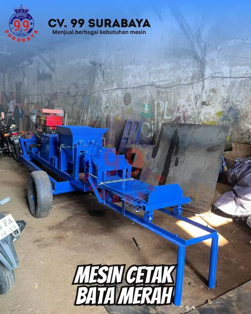 Mesin Cetak Bata Merah Termurah 2025