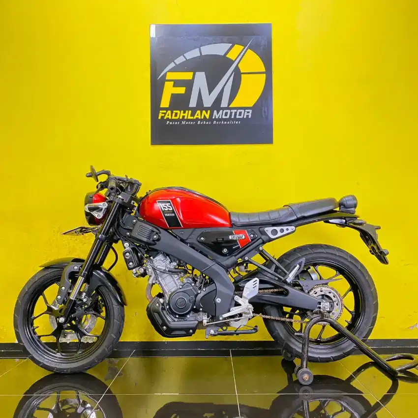 Yamaha XSR 2023 merah pajak on