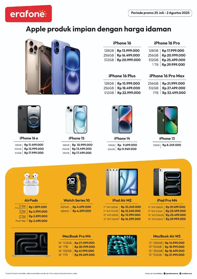 CICILAN HP | PROMO APPLE CASHBACK! TANPA DP