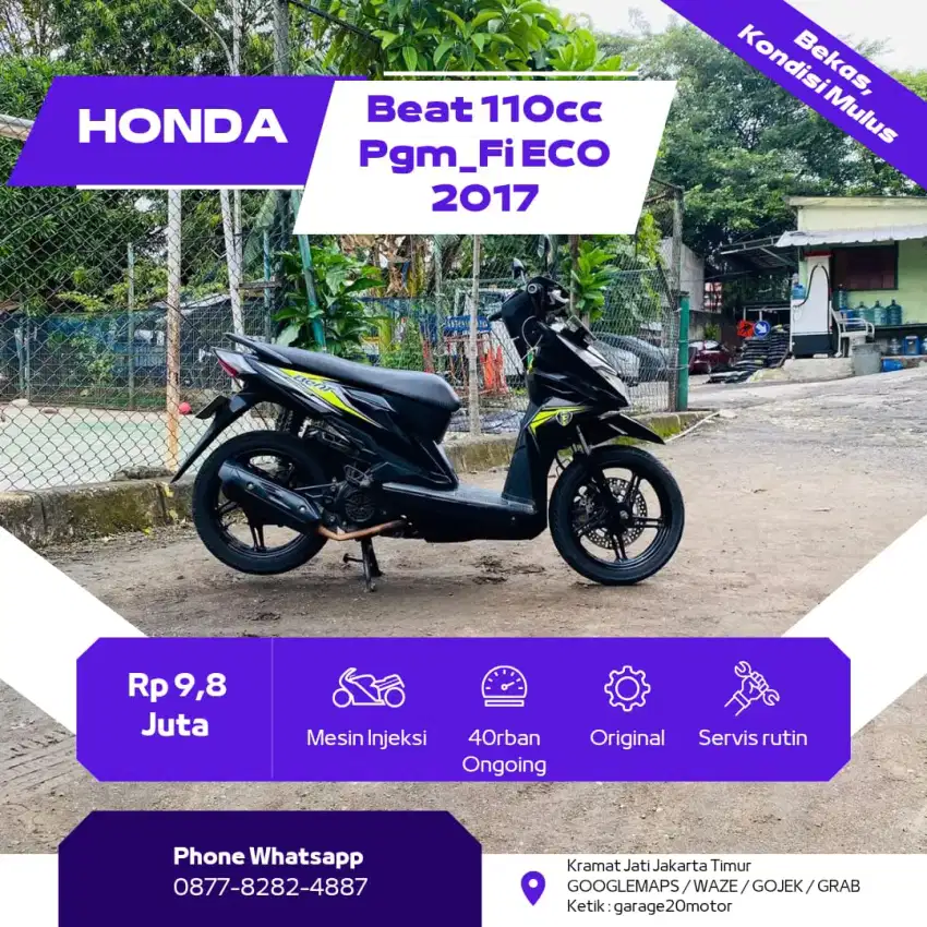 Honda beat 110 cc pgmFi