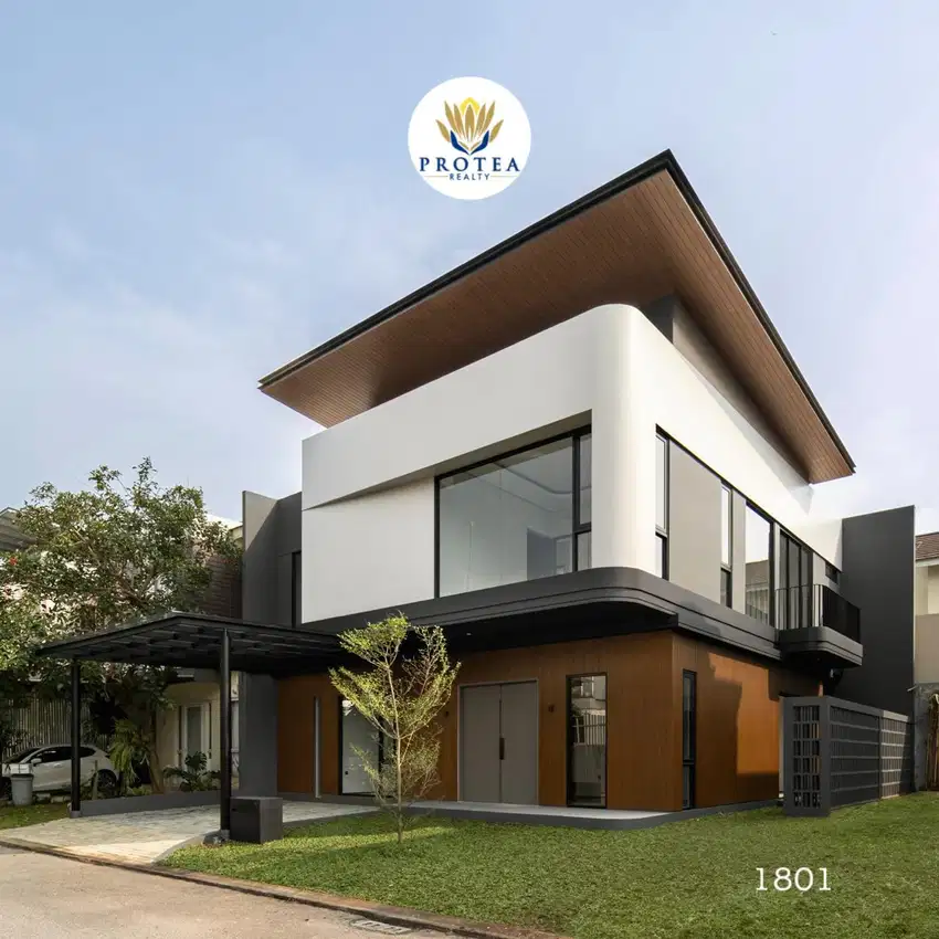 Rumah Baru dengan Konsep Contemporary Tropical di BSD
