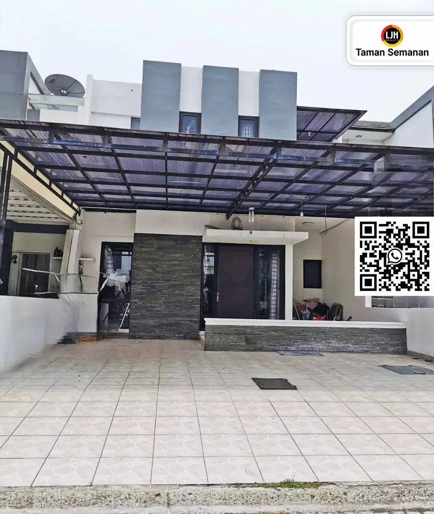 Rumah Siap Huni di Casa Jardin Jakarta Barat, 3+1 KT, SHM, 105 m²