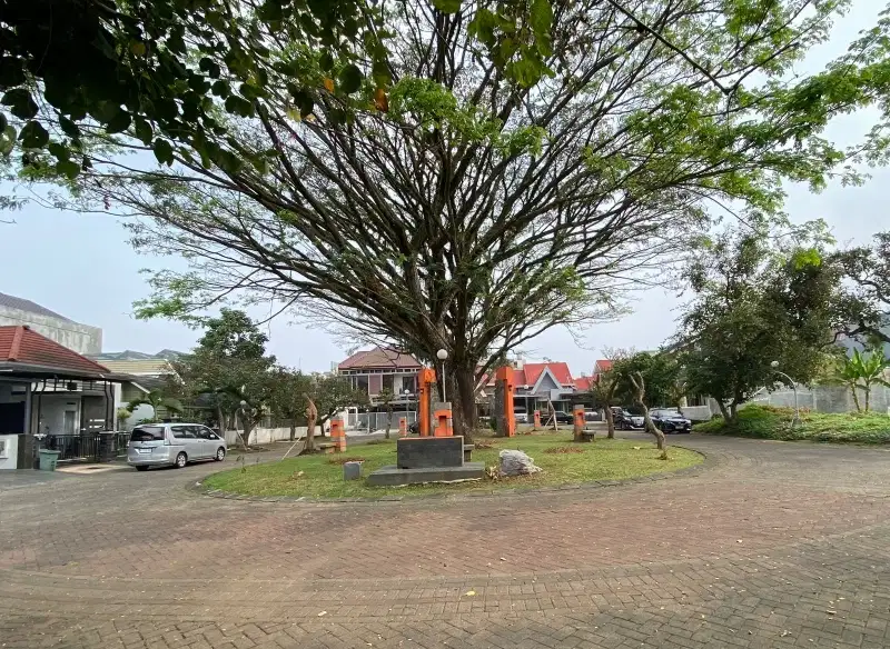 tanah dijual pojok perumahan permata jingga malang