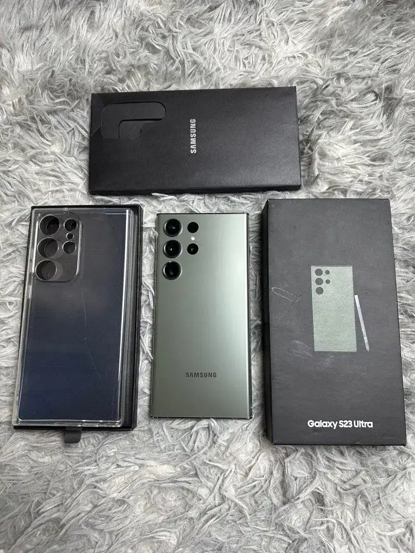 Samsung s23 ultra 5G 12/512 ex SEIN green mulus fullset ori