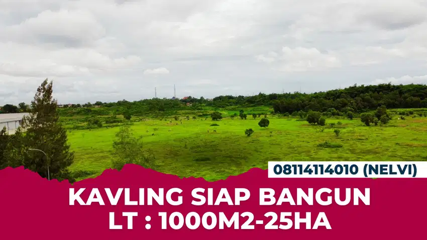Kavling Industri Luas 3 Ha Siap Bangun di Lippo Cikarang