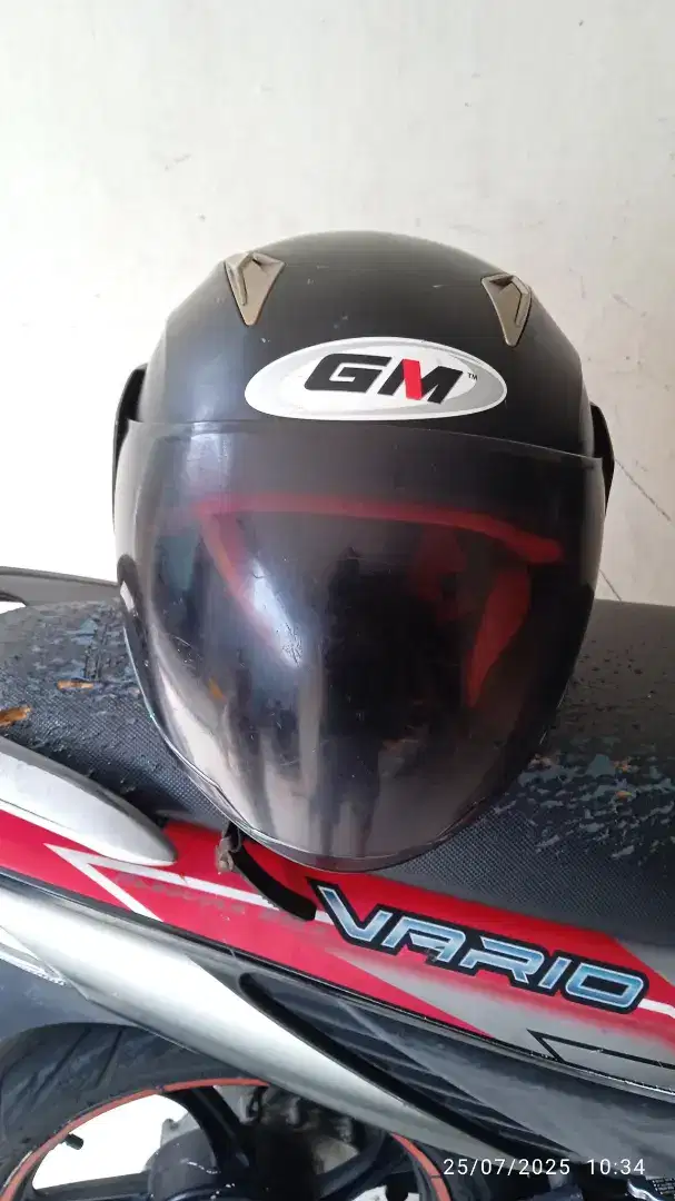 Helm gm fighter black doff original
