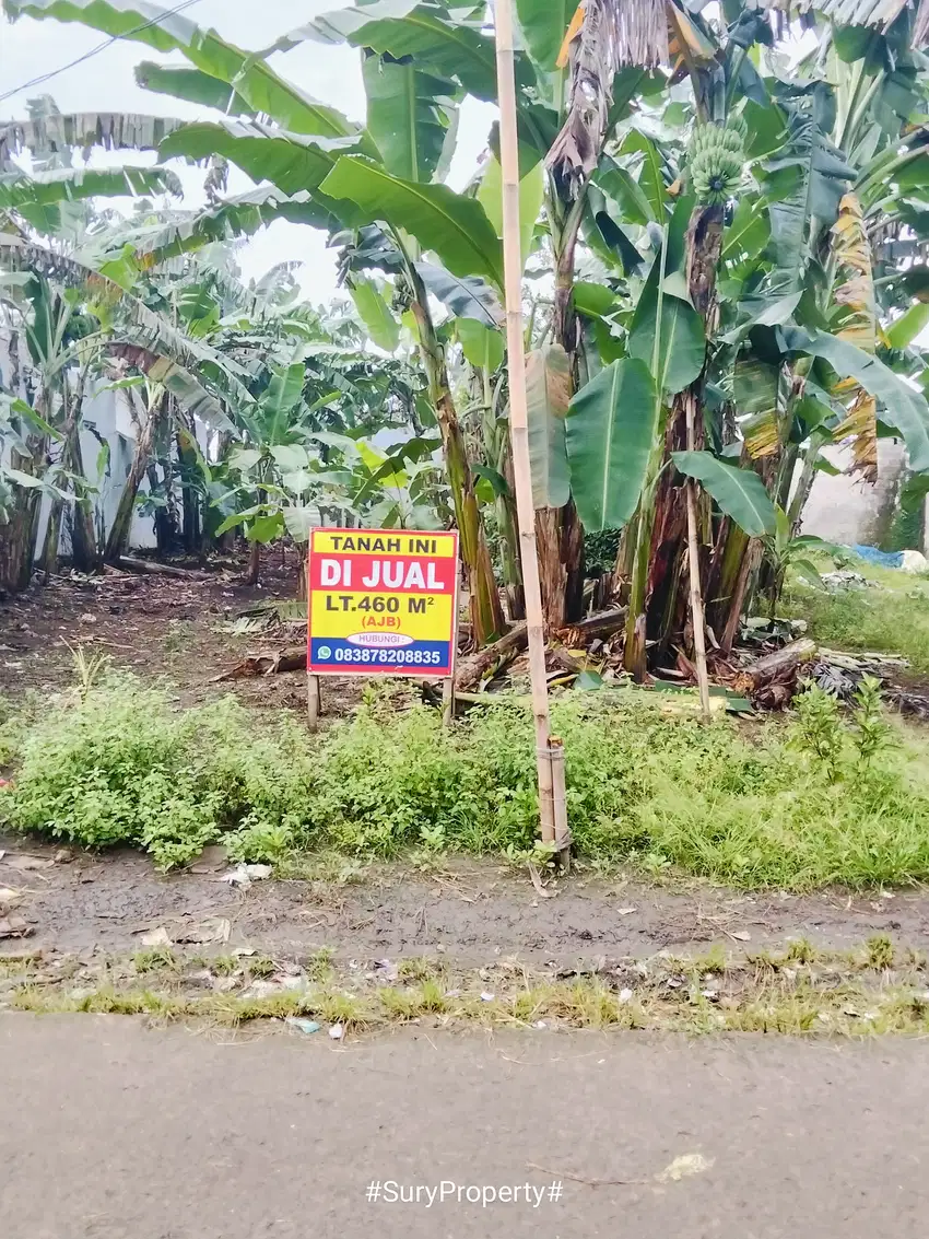 Dijual tanah murah strategis pinggir jalan desa