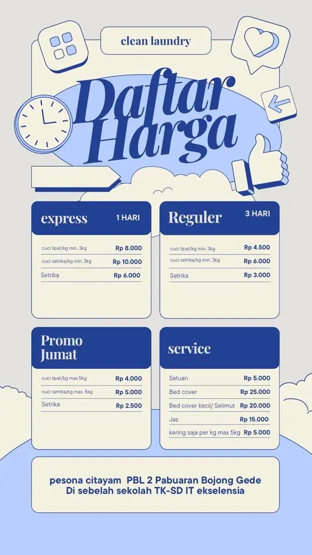 Terima Jasa Laundry untuk kos an