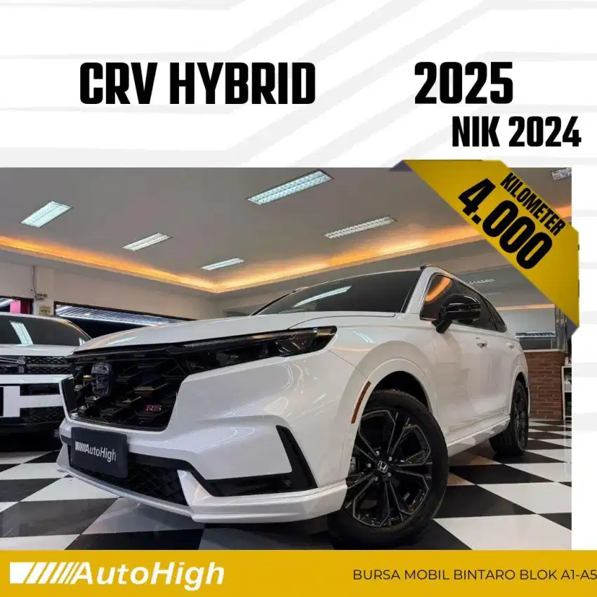 DP10% [Km4.000] CRV RS Hybrid 2024 White / CR-V Reg 2025 #AUTOHIGH