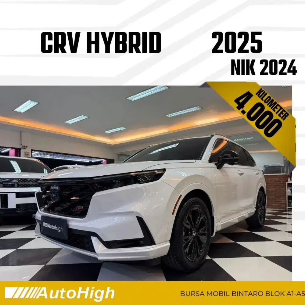 DP10% [Km4.000] CRV RS Hybrid 2024 White / CR-V Reg 2023 #AUTOHIGH