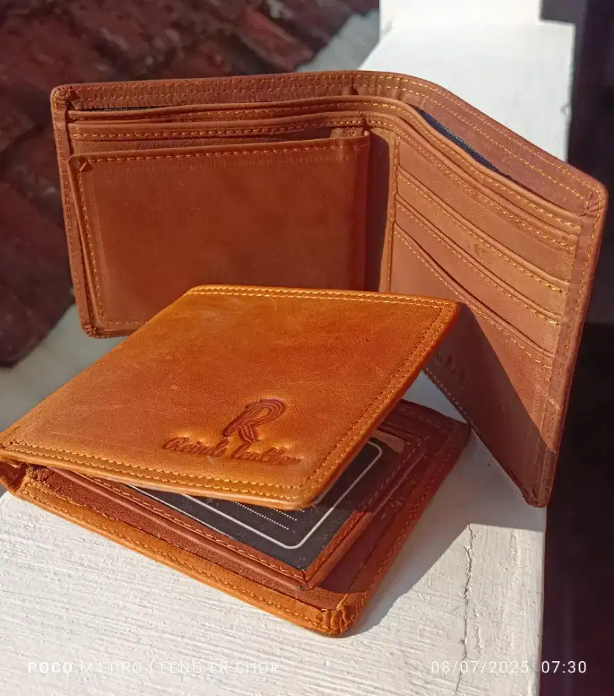 Dompet Kulit Sapi Asli ( BISA COD )