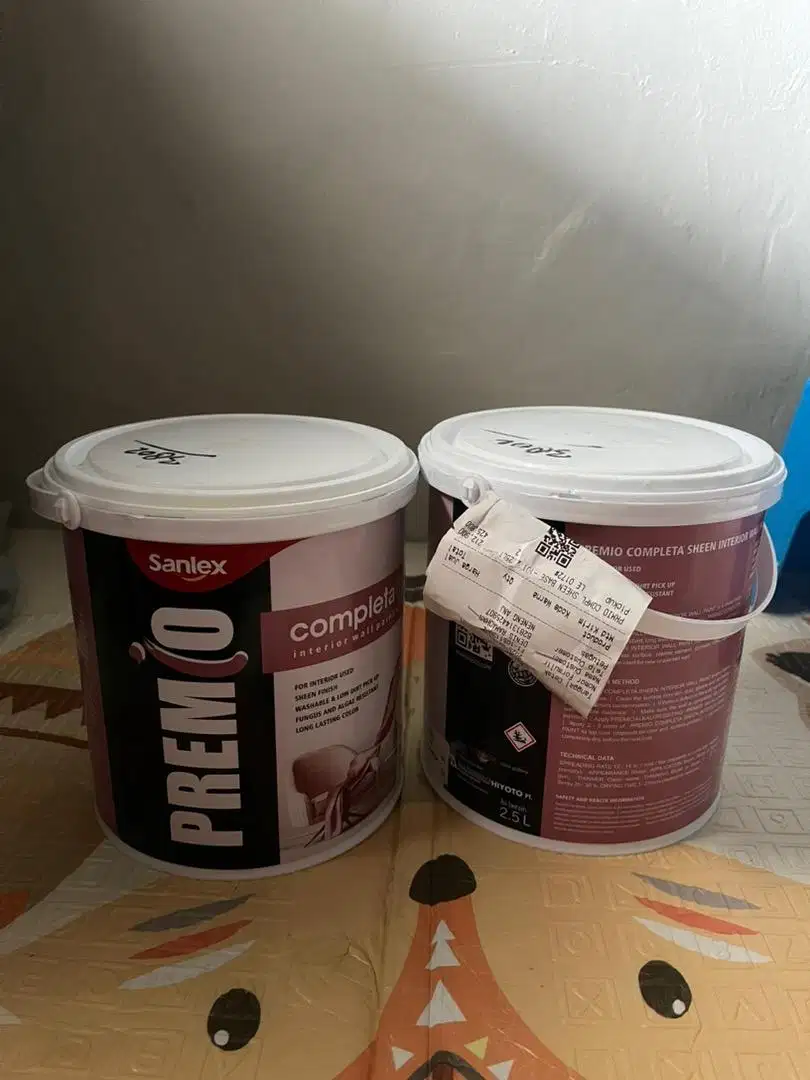 Cat cream baru segel