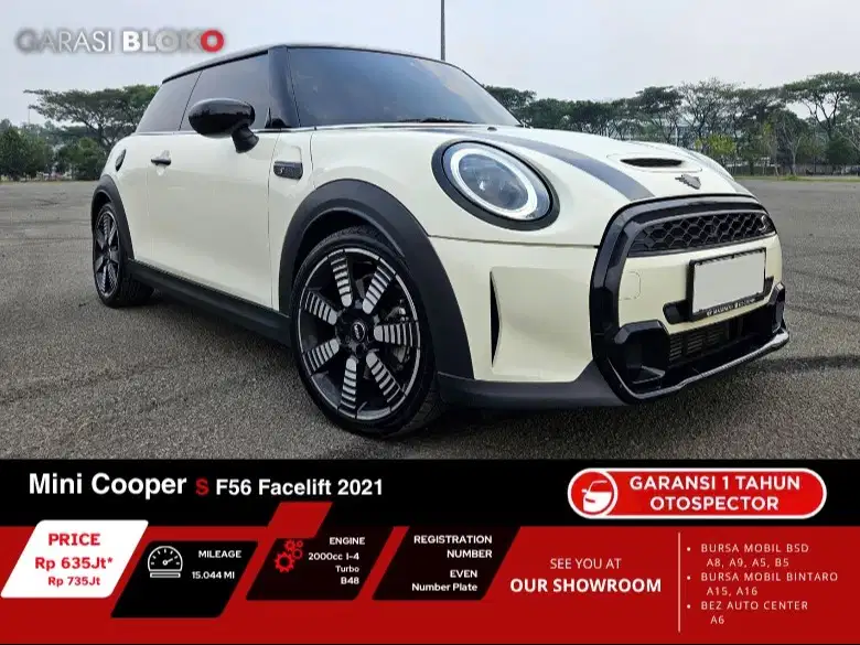 Mini Cooper S 2021/2022 F56 Facelift Coupe 2doors