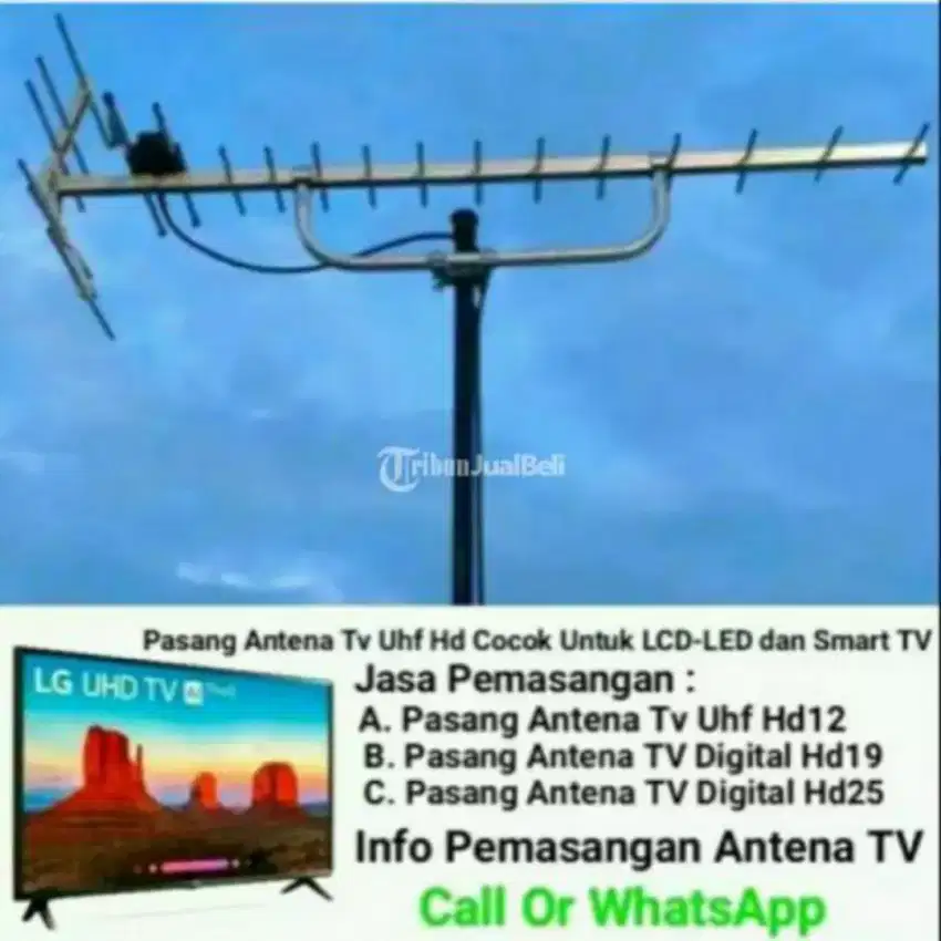 Agen pemasangan antena tv digital berkualitas