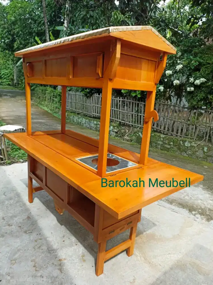 Gerobak Angkringan, Bakso, Mie Ayam, PeceL, Bubur, Sate,Roti Bakar dlL