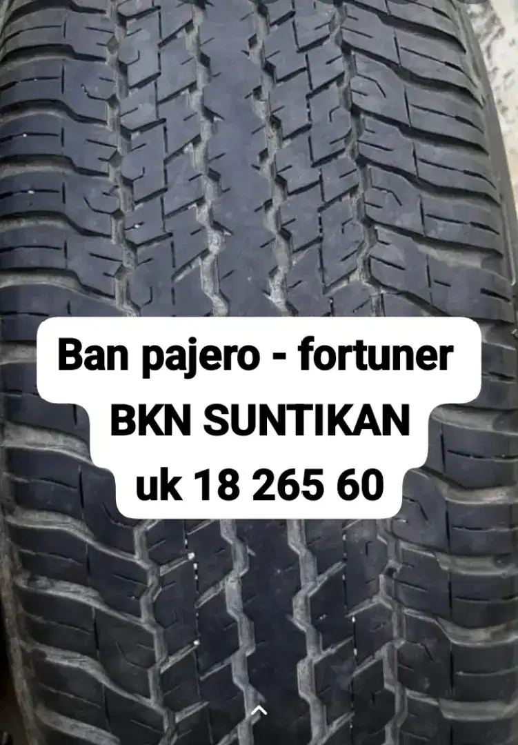 Ban pajero BKN SUNTIKAN 18 265 60