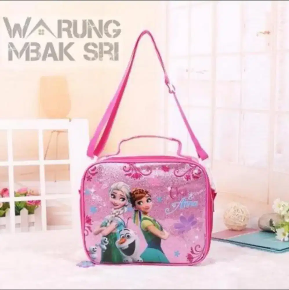 Tas slempang anak cw motif Frozen