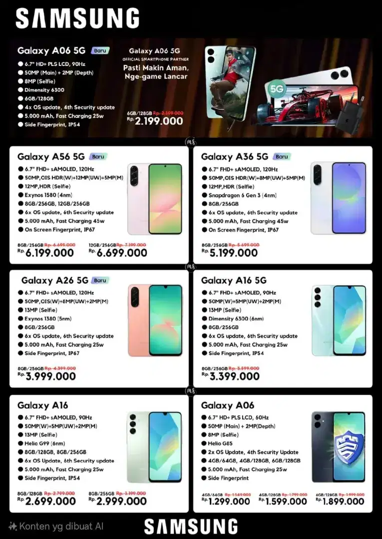 Samsung Galaxy All typee 8/258