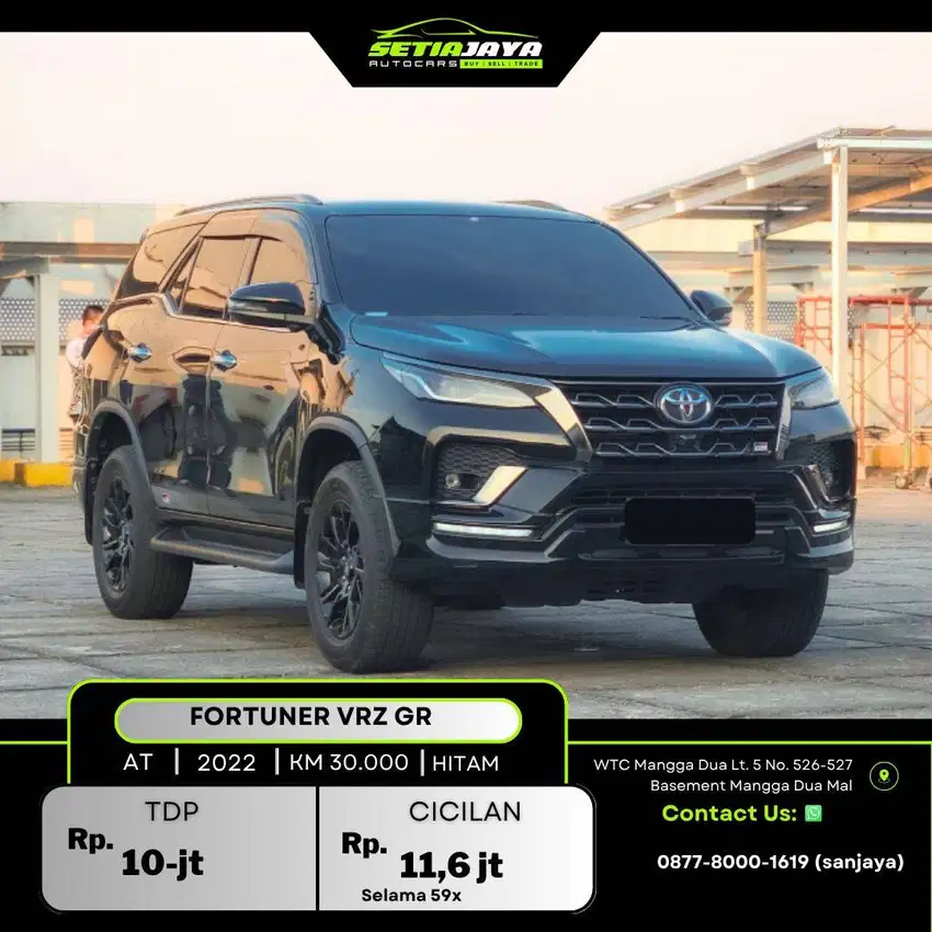 FORTUNER VRZ GR 2022