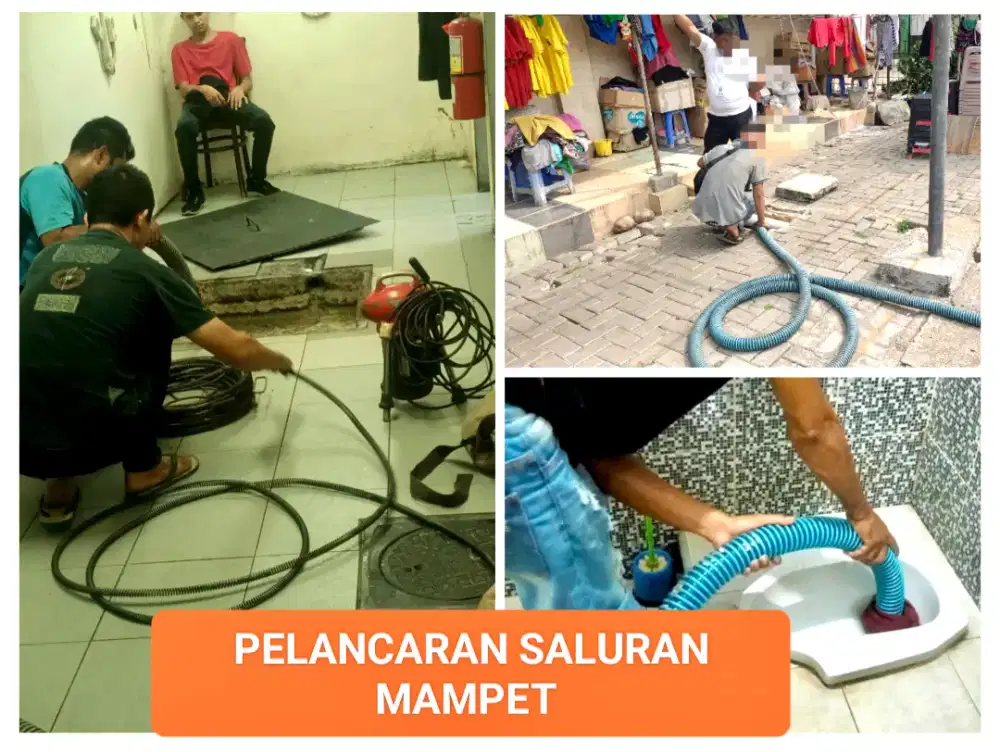 SEDOT WC MAMPET TANPA BONGKAR PONDOK MELATI