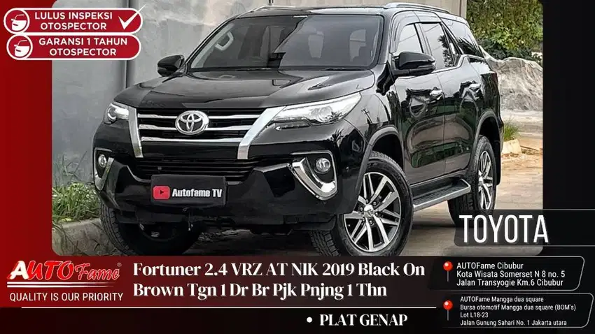 Toyota Fortuner 2.4 VRZ 4X2 2019