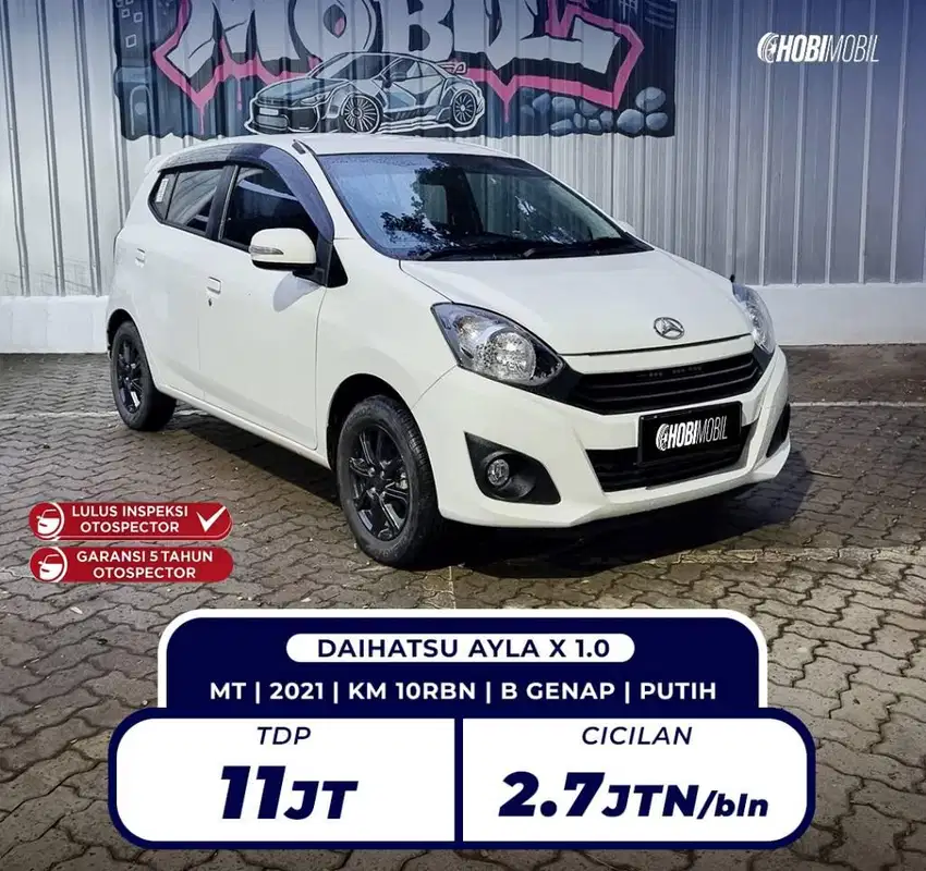 Ayla X 1.0 MT 2022