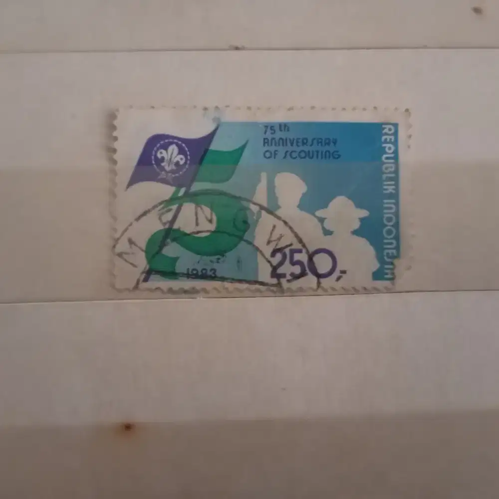 Koleksi Pribadi Perangko / Filateli Tema 75th Peringatan Pramuka