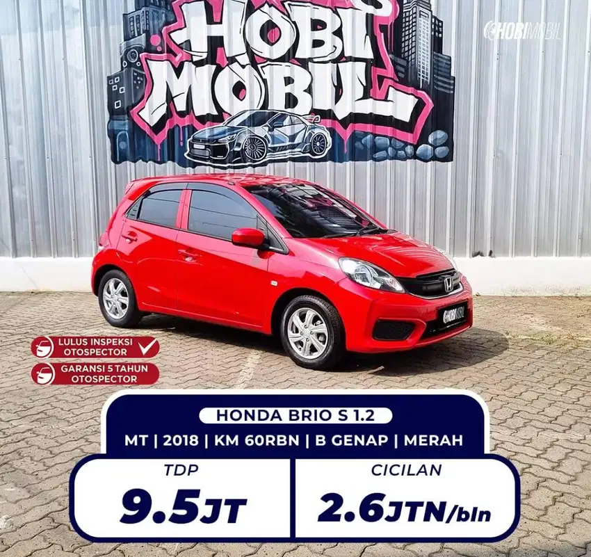 Honda Brio S 1.2 MT 2018
