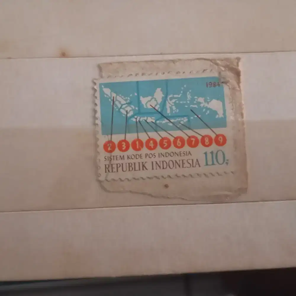 Koleksi Pribadi Perangko / Filateli Tema Sistem Kode Pos Indonesia