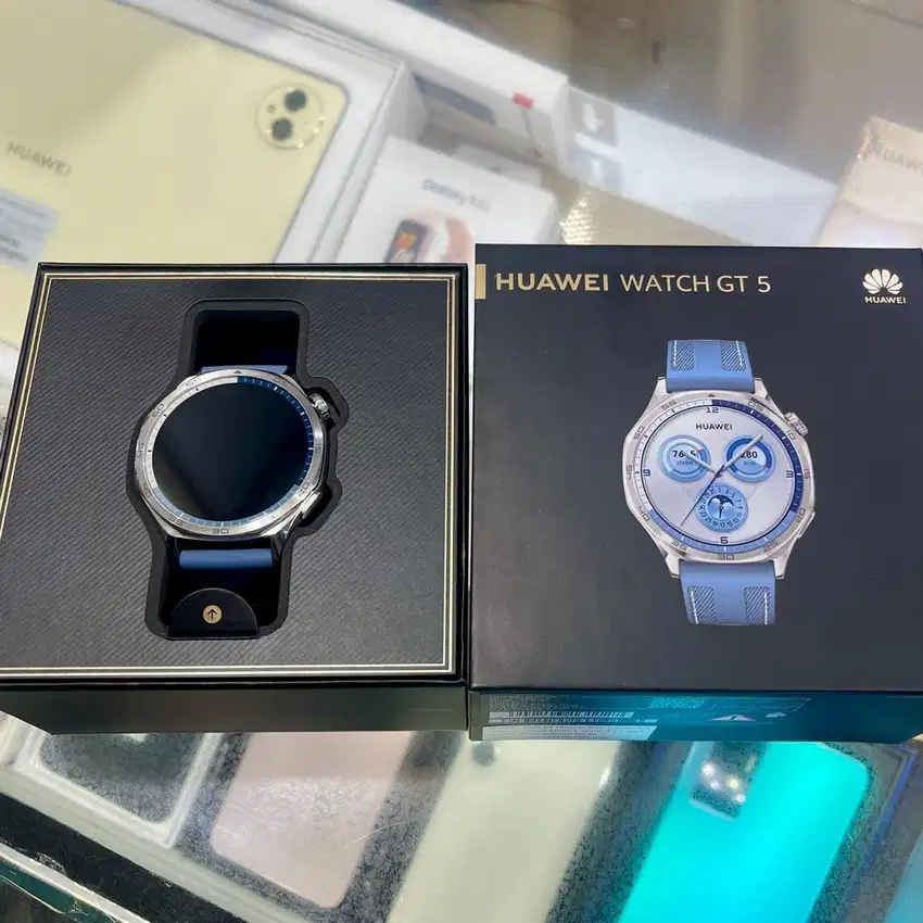 Smart watch huawei gt 5 resmi 46 mm full ori 9 hari pake