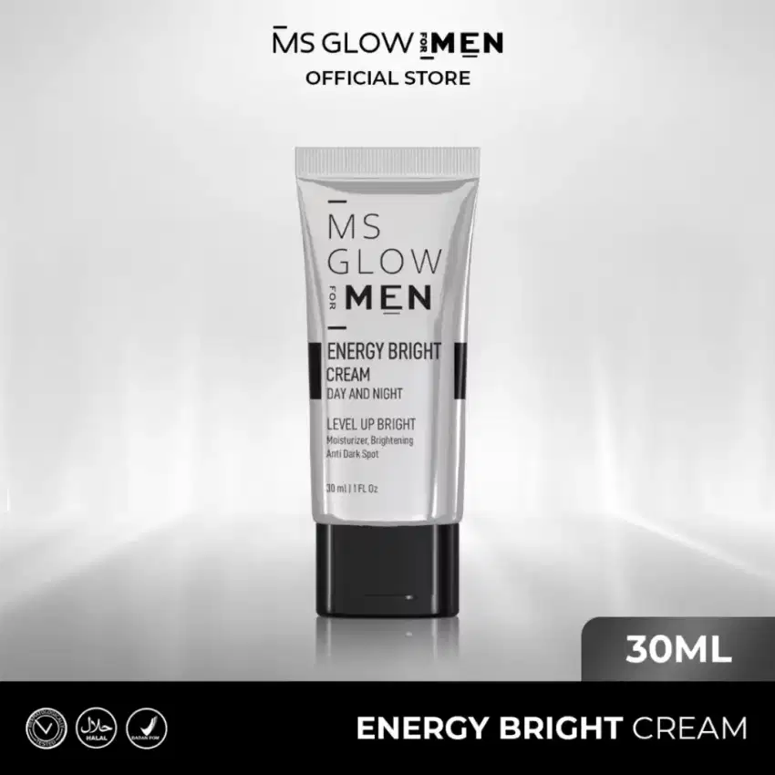 ENERGI BRIGHT CREAM MS GLOW FOR MEN WAJAH