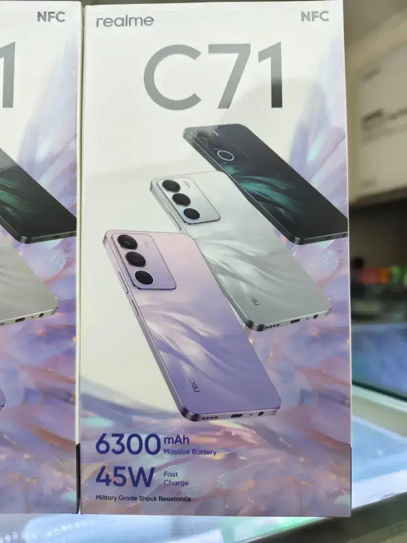 Realme C71 8GB/128GB,Baru,Segel Box,Garansi Resmi,Original