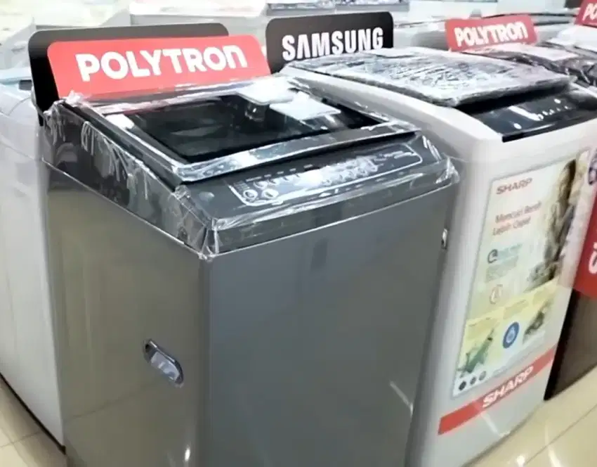 Mesin Cuci Polytron Top Loading 8 Kg PAW 8029TY