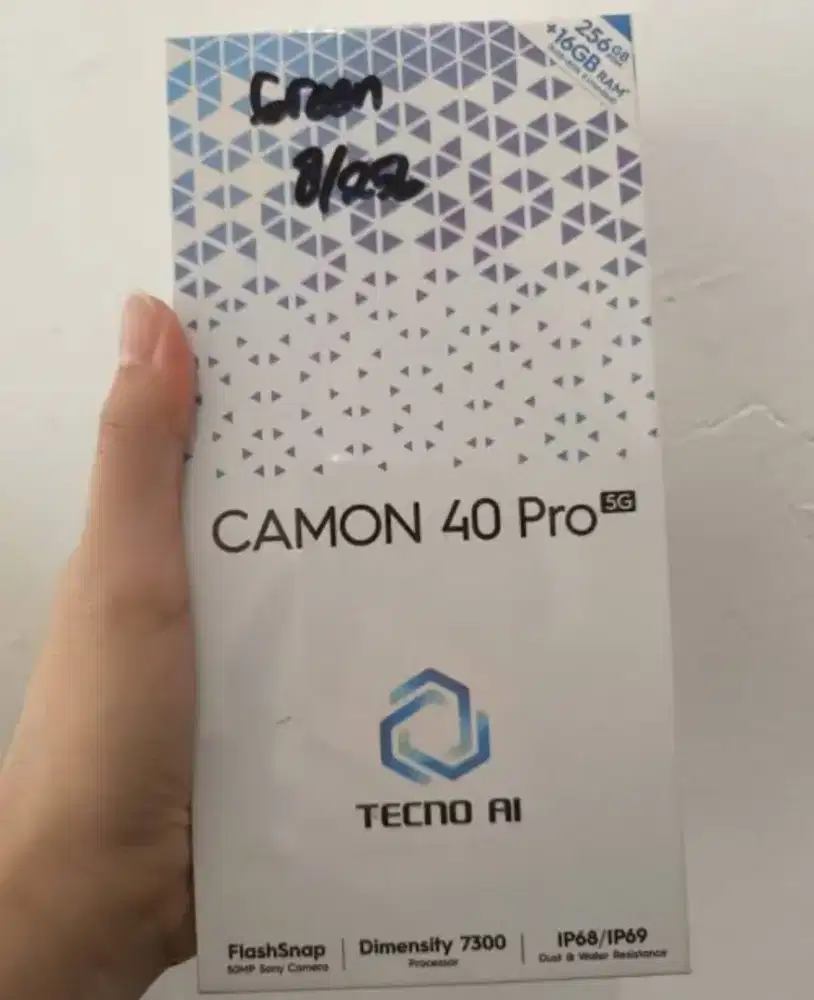 Tecno camon 40 pro 5G 8/256gb - bisa cod