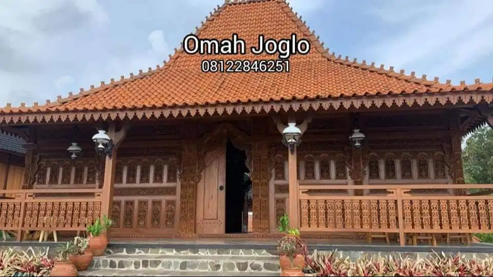Jual Rumah Joglo Dinding Gebyok Ukir dan Rumah Limasan Jati