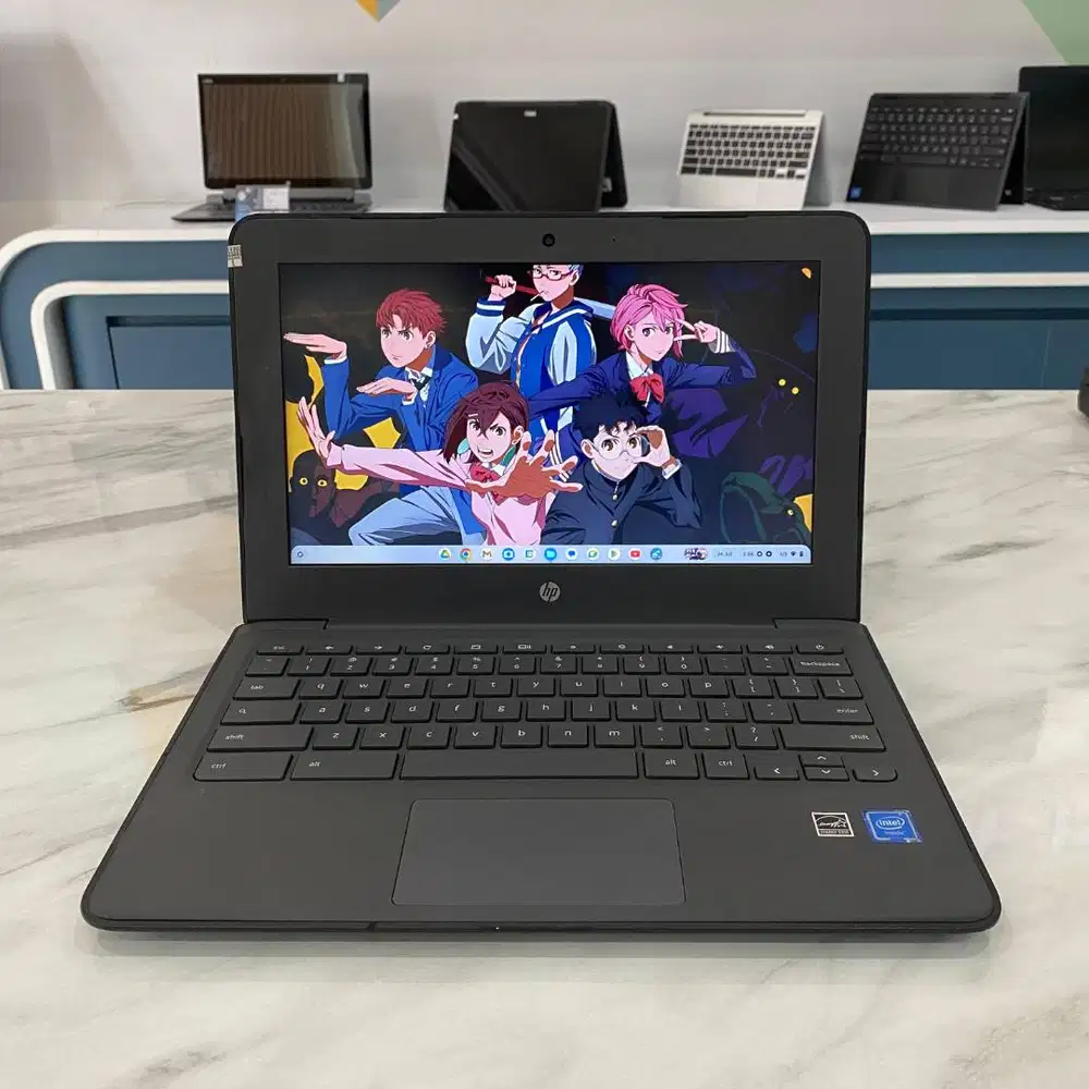 [H32] Laptop editing playstore 4gb ssd 12inch cd siap pakai