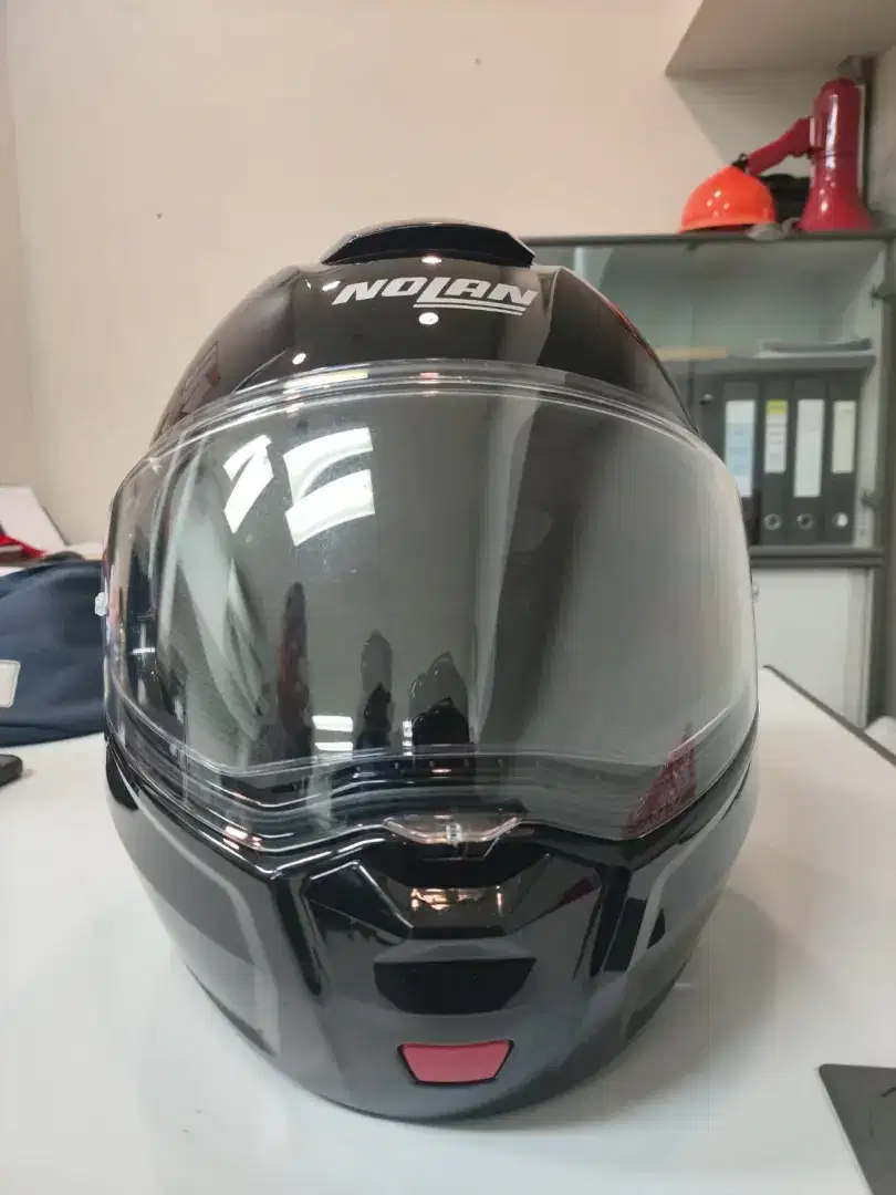 Helm nolan n903 modular warna hitam ukuran L