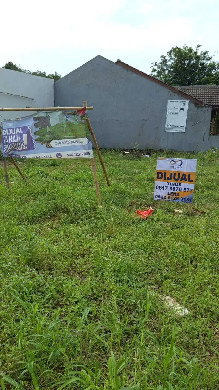 Di jual  kavling strategis banget pasir randu karawaci