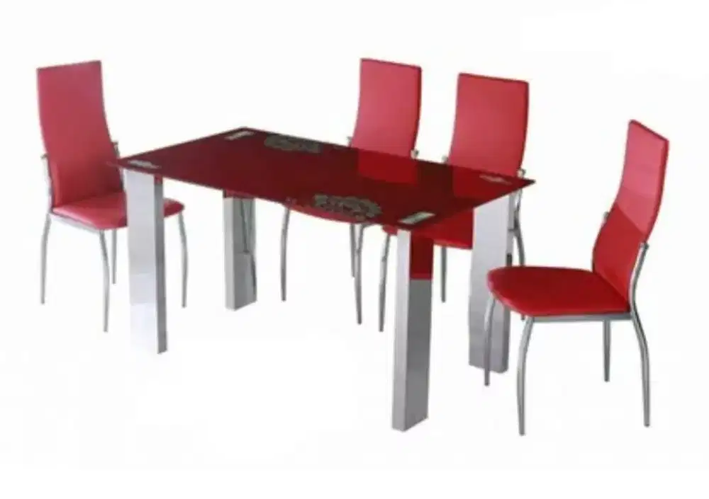 Meja + Kursi Makan Importa DT403-DC002 4 Dudukan