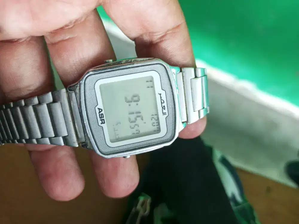 Jam waktu sholat bahan