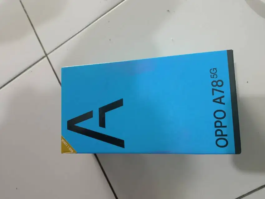 Oppo a78 5G second pemakaian pribadi, no minus masih mulus