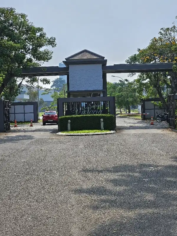 DIJUAL KAVLING BANGUN RUMAH MEWAH CLUSTER SUTERA VICTORIA ALAM SUTERA
