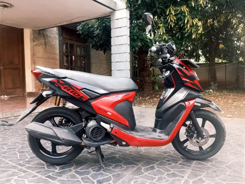 yamaha xride 125 merah 2019 nego sampe jadi